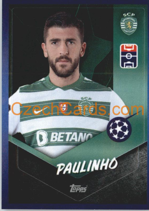 Paulinho 2021/22 Topps UCL Sticker #226