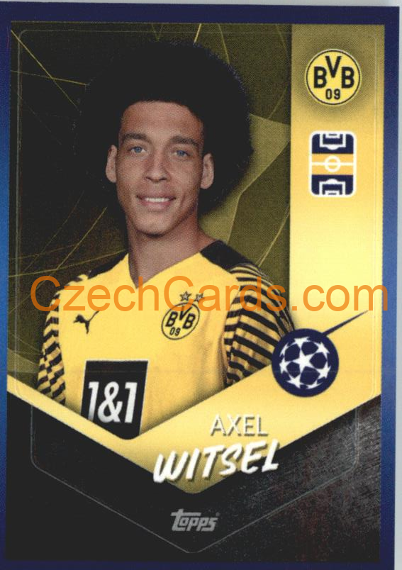 Axel Witsel 2021/22 Topps UCL Sticker #239