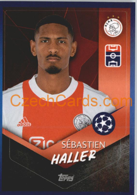 Sébastien Haller 2021/22 Topps UCL Sticker #263