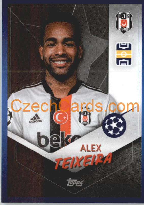 Alex Teixeira 2021/22 Topps UCL Sticker #277