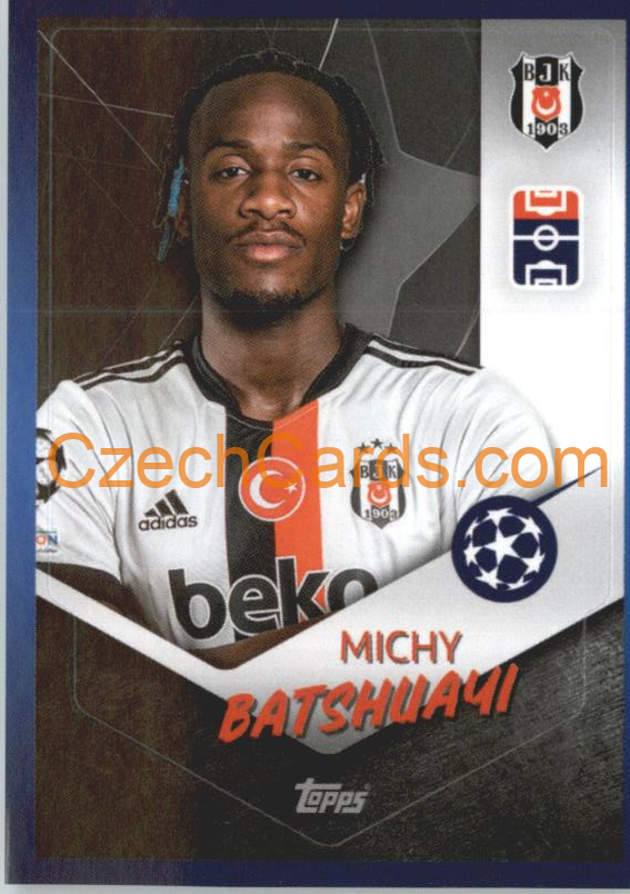 Michy Batshuayi 2021/22 Topps UCL Sticker #280