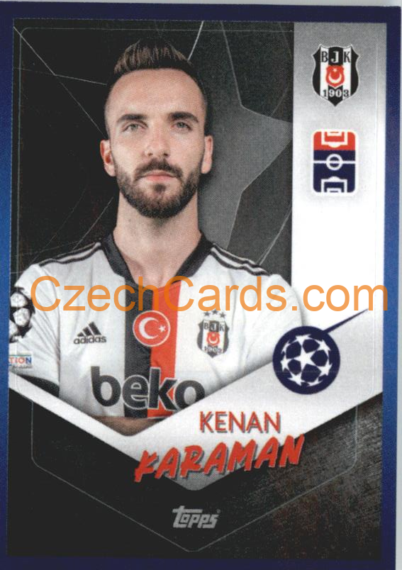 Kenan Karaman 2021/22 Topps UCL Sticker #281