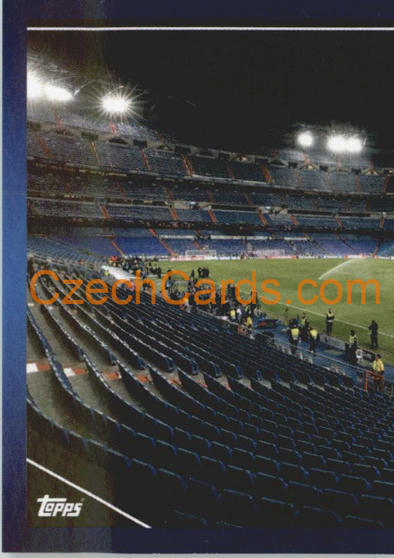 Estadio Santiago Bernabéu 2021/22 Topps UCL Sticker #301