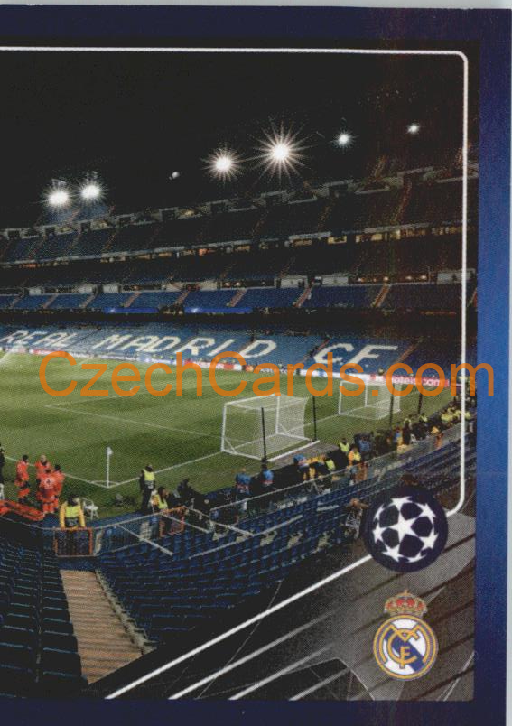 Estadio Santiago Bernabéu 2021/22 Topps UCL Sticker #302