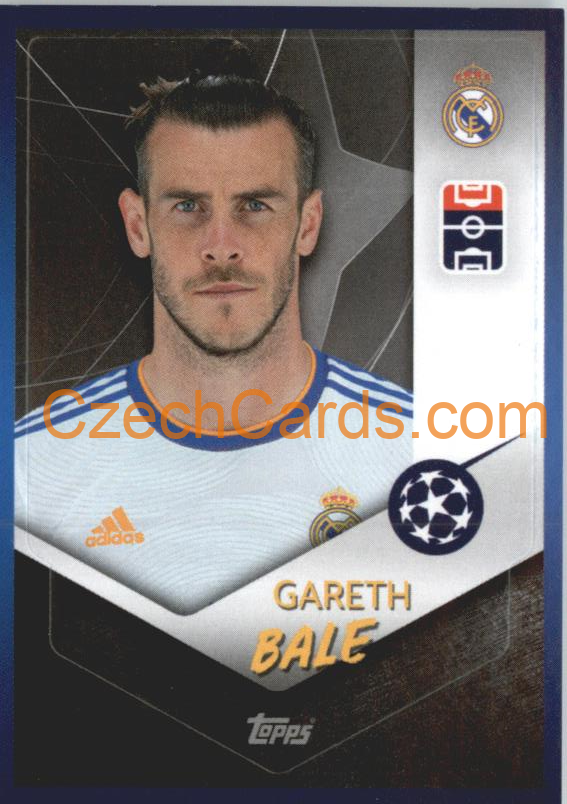 Gareth Bale 2021/22 Topps UCL Sticker #316