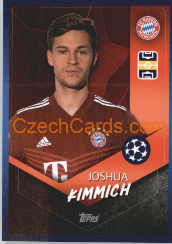 Joshua Kimmich 2021/22 Topps UCL Sticker #366