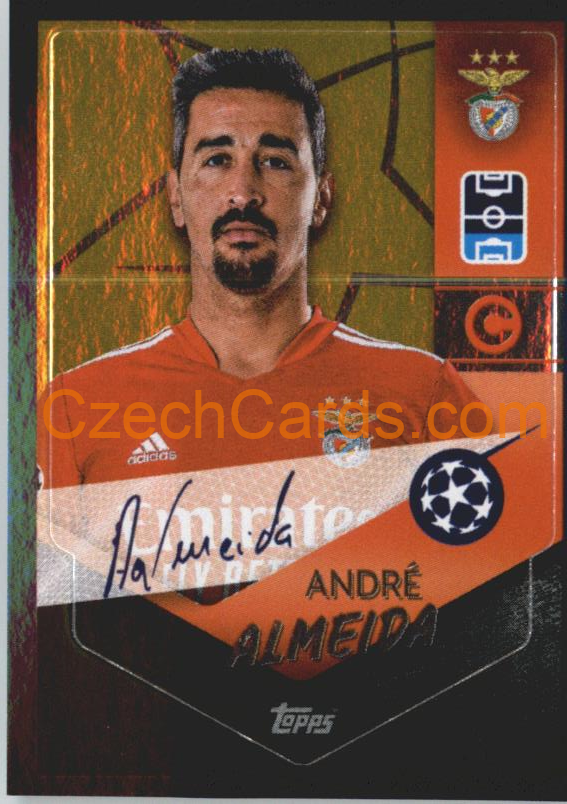 André Almeida – Captain 2021/22 Topps UCL Sticker #399