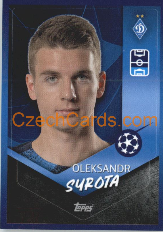 Oleksandr Syrota 2021/22 Topps UCL Sticker #418