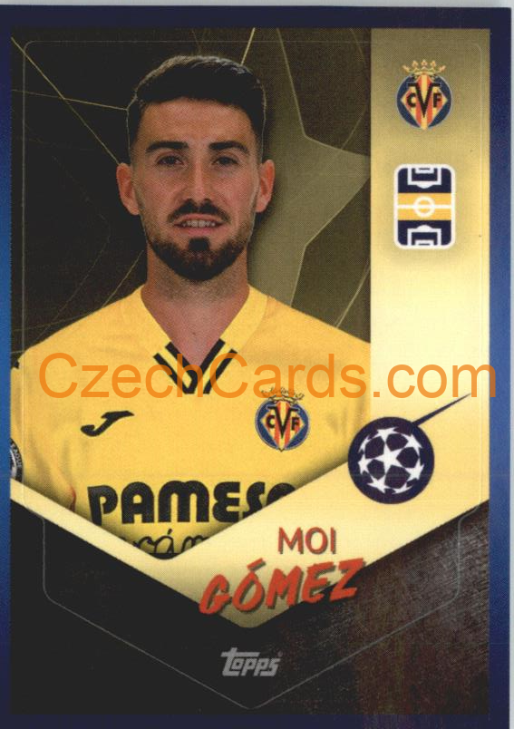 Moi Gómez 2021/22 Topps UCL Sticker #442