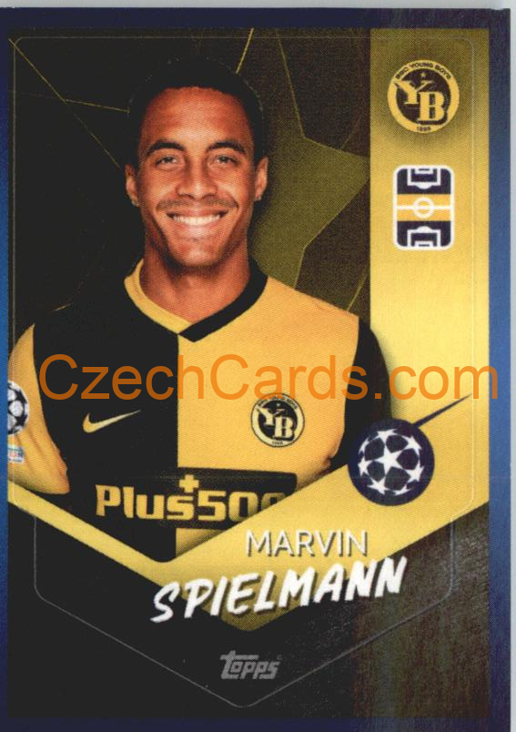 Marvin Spielmann 2021/22 Topps UCL Sticker #492