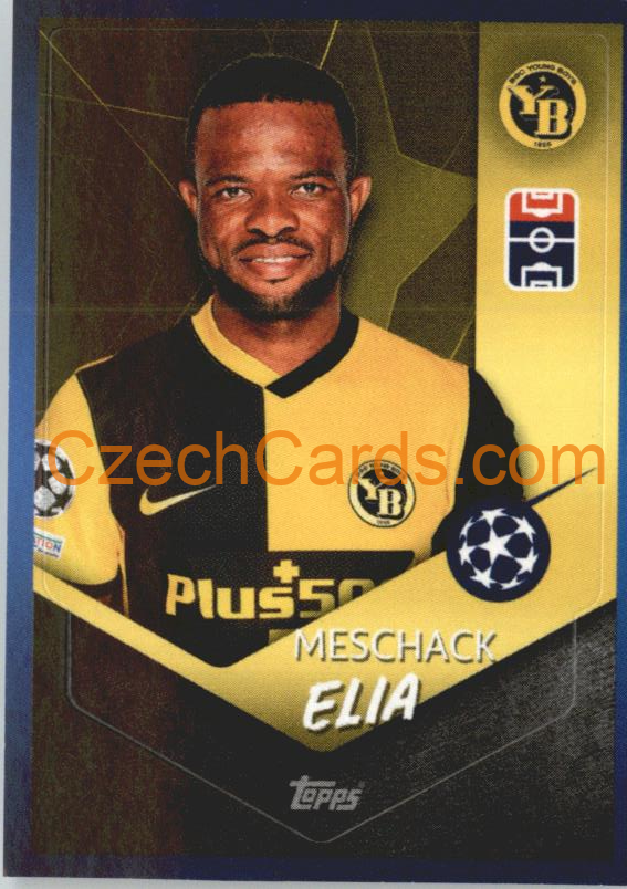 Meschack Elia 2021/22 Topps UCL Sticker #495