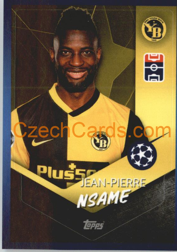 Jean-Pierre Nsame 2021/22 Topps UCL Sticker #497