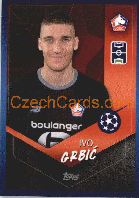 Ivo Grbić 2021/22 Topps UCL Sticker #502