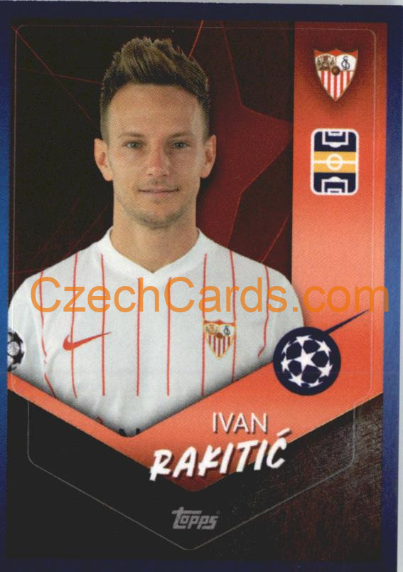 Ivan Rakitić 2021/22 Topps UCL Sticker #528