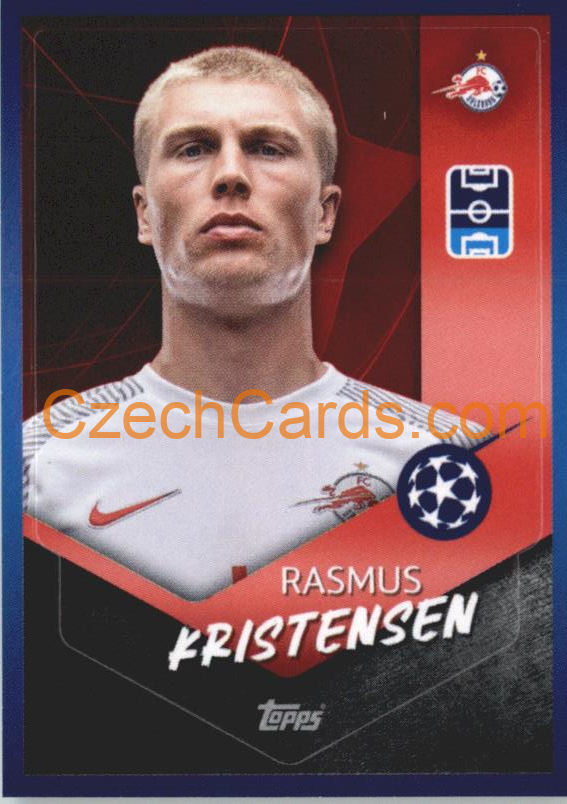 Rasmus Kristensen 2021/22 Topps UCL Sticker #540