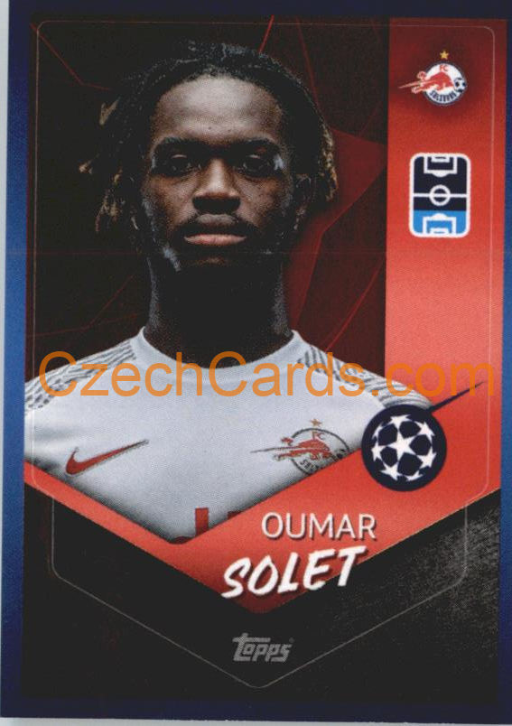 Oumar Solet 2021/22 Topps UCL Sticker #544