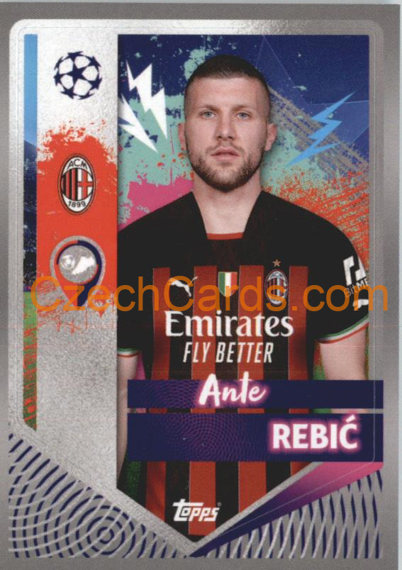 Ante Rebić 2022/23 Topps UCL Sticker #41