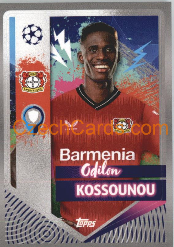 Odilon Kossounou 2022/23 Topps UCL Sticker #84