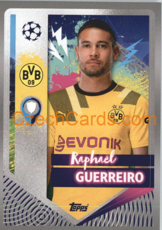 Raphaël Guerreiro 2022/23 Topps UCL Sticker #101