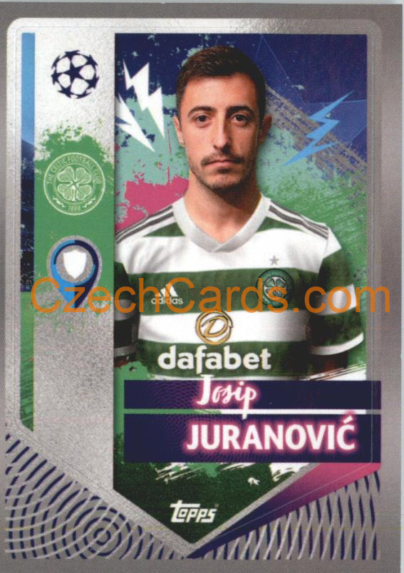 Josip Juranović 2022/23 Topps UCL Sticker #120