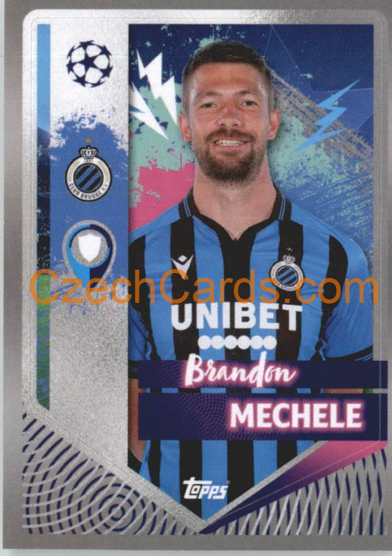 Brandon Mechele 2022/23 Topps UCL Sticker #155