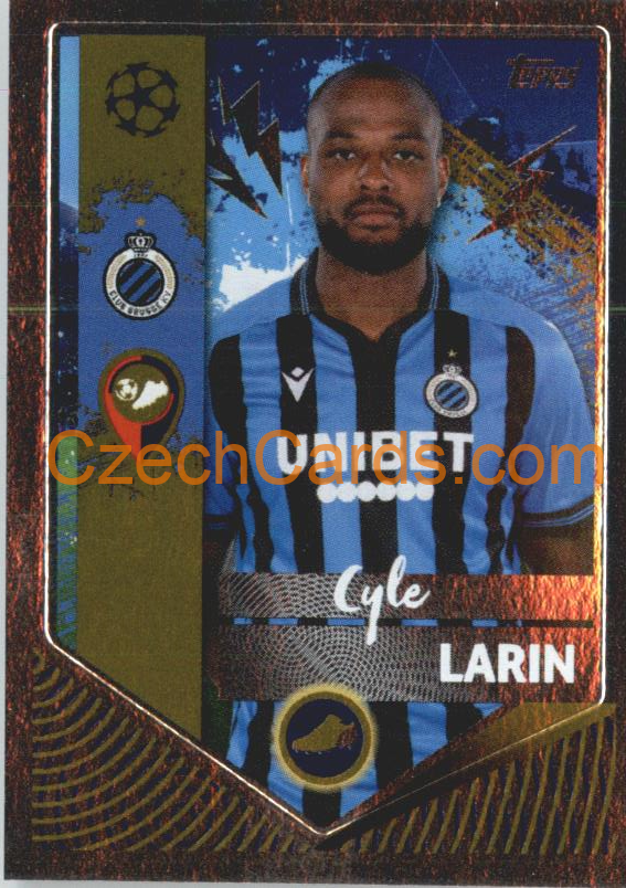 Cyle Larin (Golden Goalscorer) 2022/23 Topps UCL Sticker foil #167