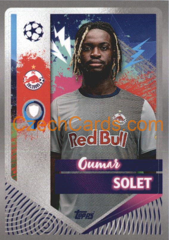 Oumar Solet 2022/23 Topps UCL Sticker #266