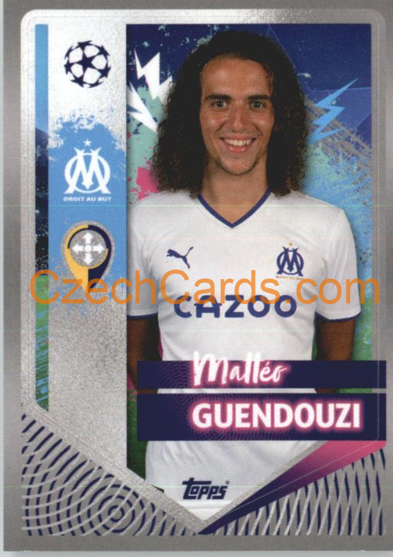 Mattéo Guendouzi 2022/23 Topps UCL Sticker #341