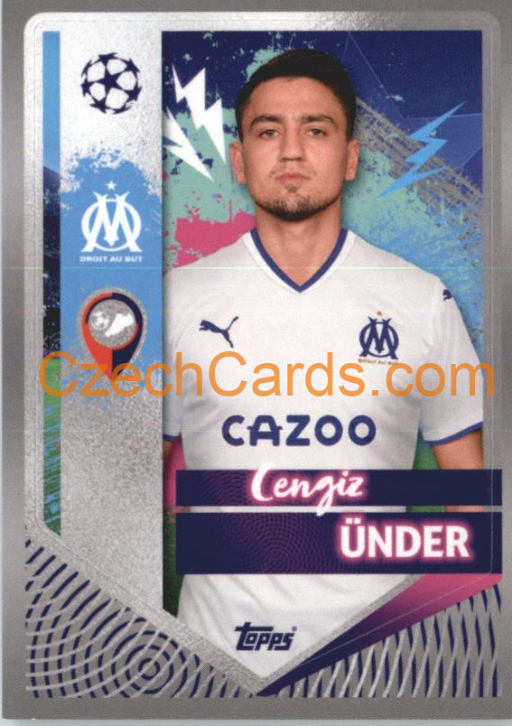 Cengiz Ünder 2022/23 Topps UCL Sticker #348
