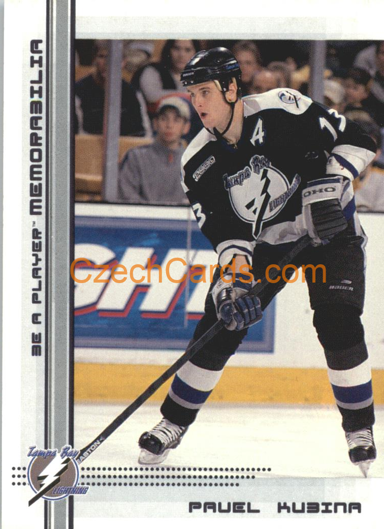 Pavel Kubina 2000/01 Be A Player Memorabilia #116