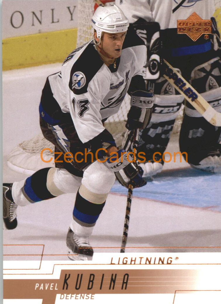 Pavel Kubina 2000/01 Upper Deck #388