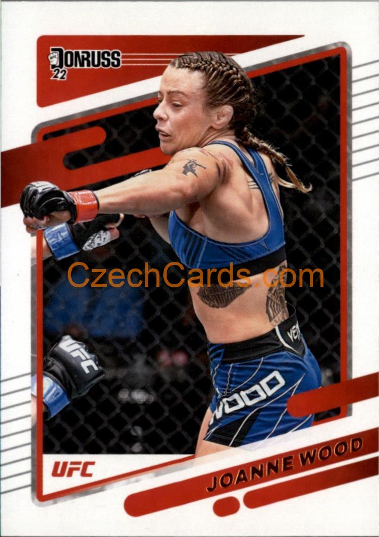 Joanne Wood 2022 Donruss UFC #2