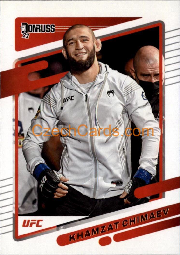 Khamzat Chimaev 2022 Donruss UFC #14