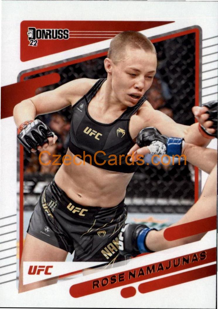 Rose Namajunas 2022 Donruss UFC #38