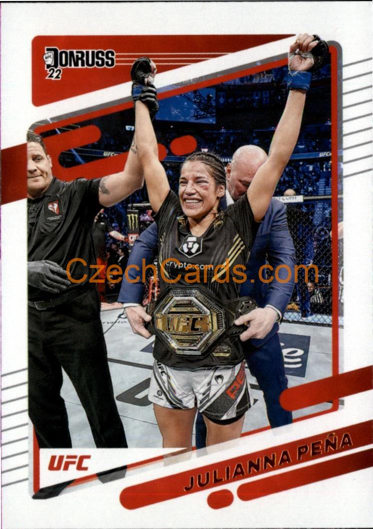 Julianna Pena 2022 Donruss UFC #52