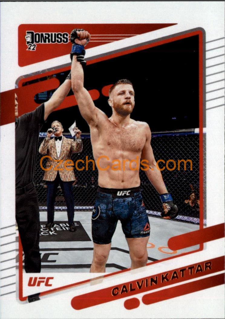 Calvin Kattar 2022 Donruss UFC #55