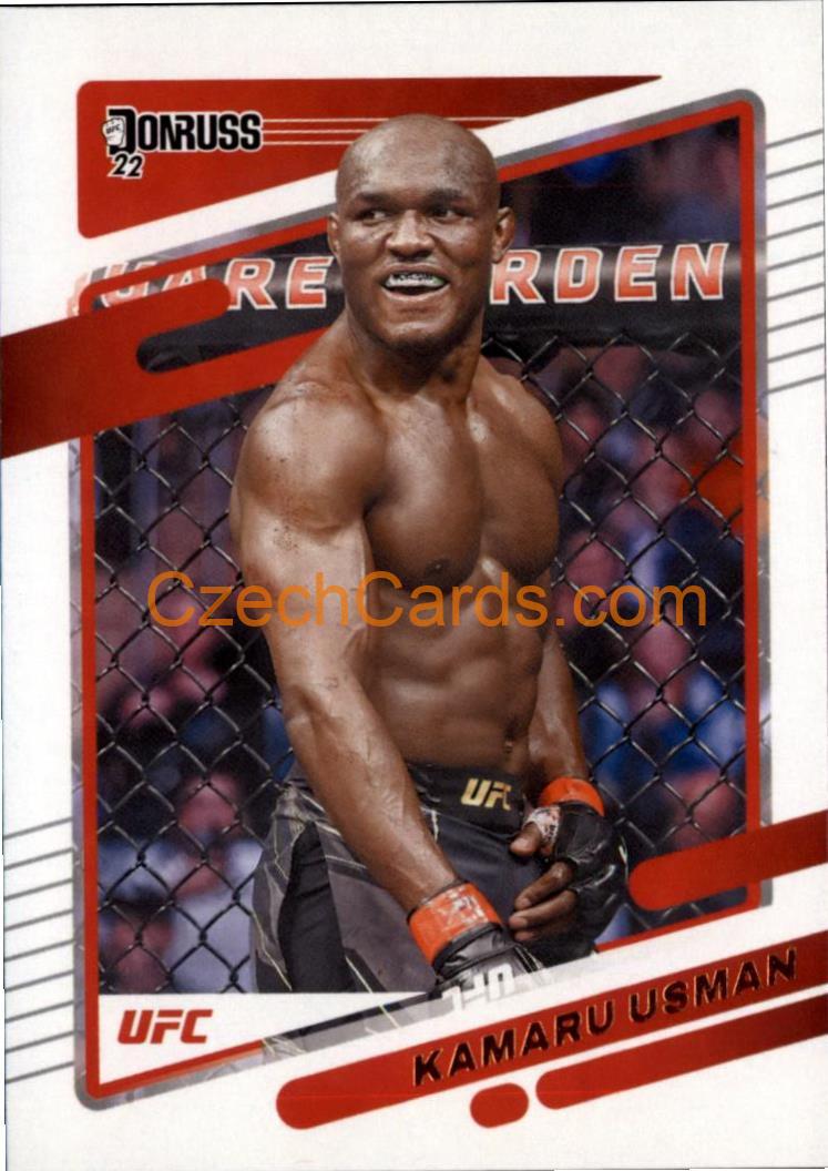 Kamaru Usman 2022 Donruss UFC #72