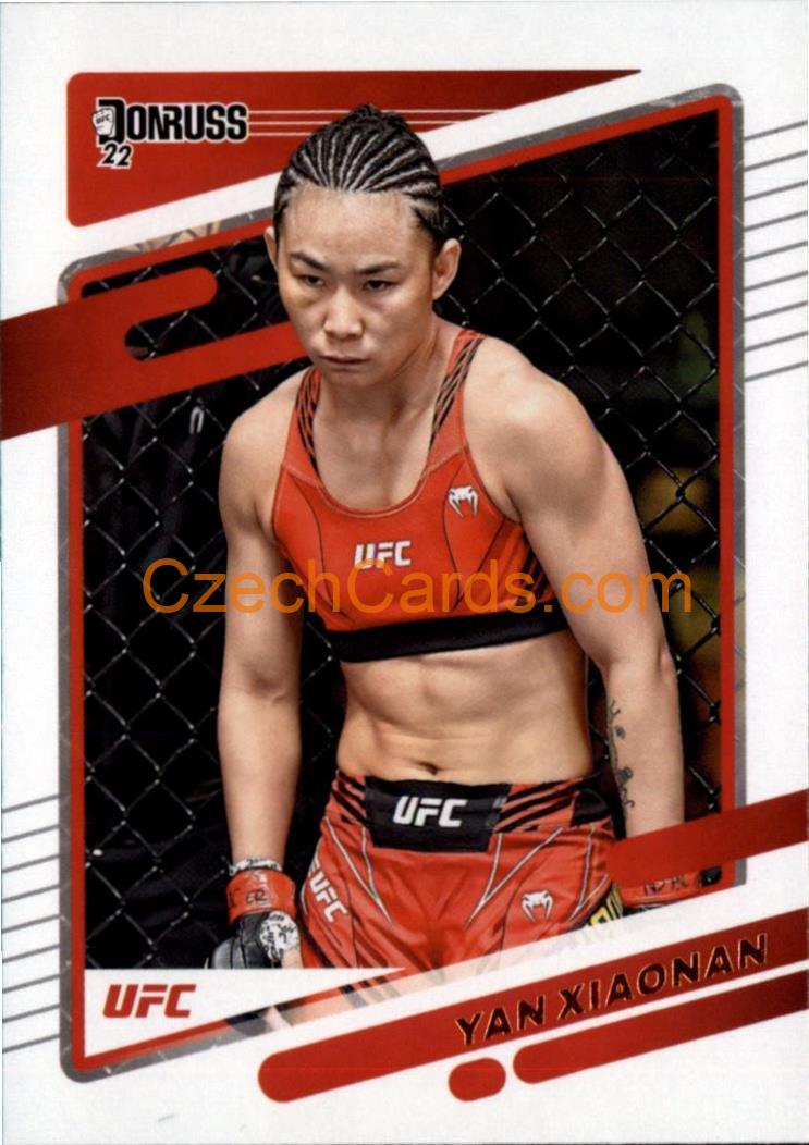 Yan Xiaonan 2022 Donruss UFC #80