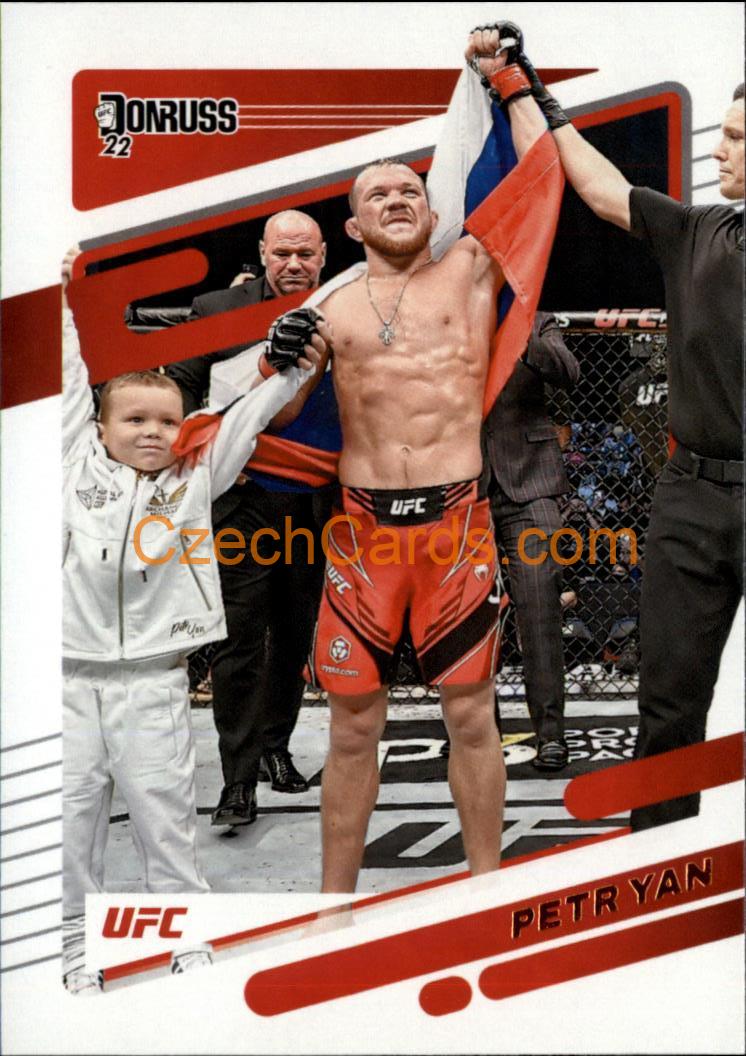 Petr Yan 2022 Donruss UFC #86