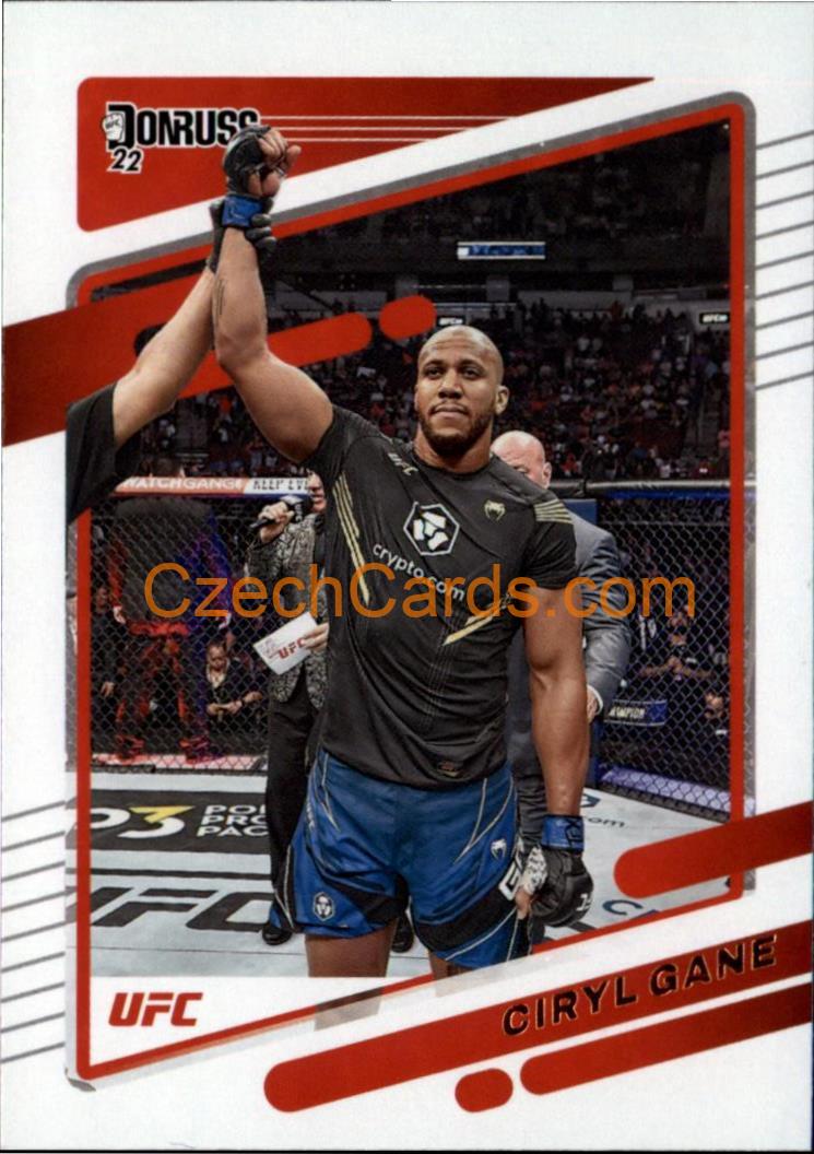 Ciryl Gane 2022 Donruss UFC #95