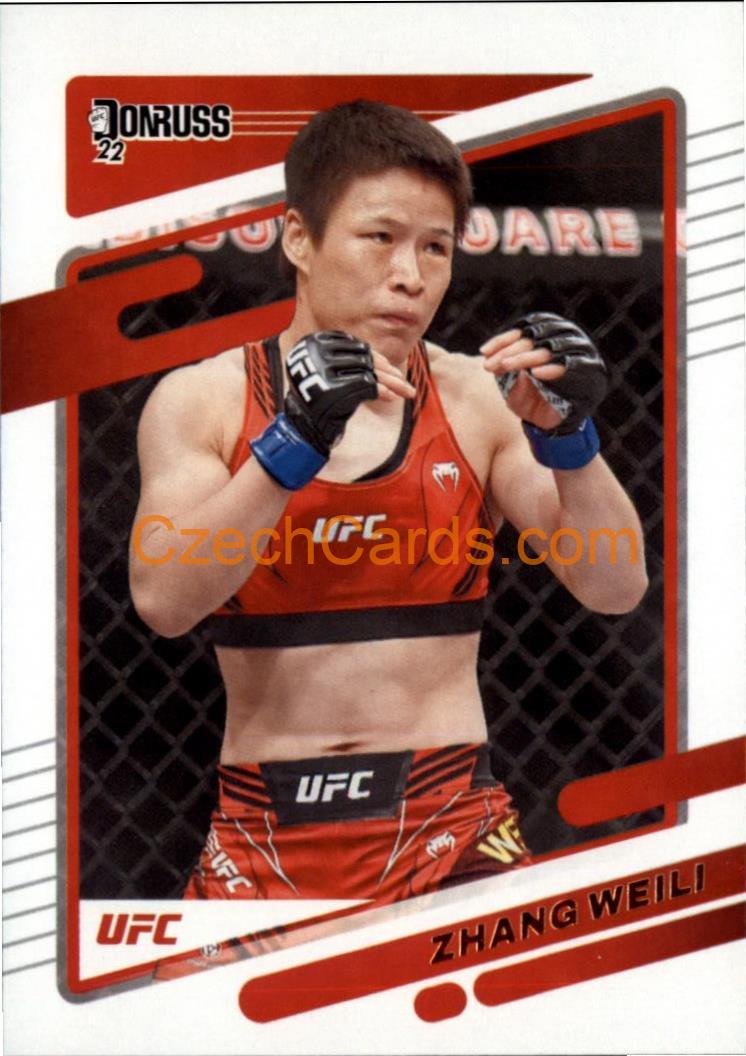 Zhang Weili 2022 Donruss UFC #100