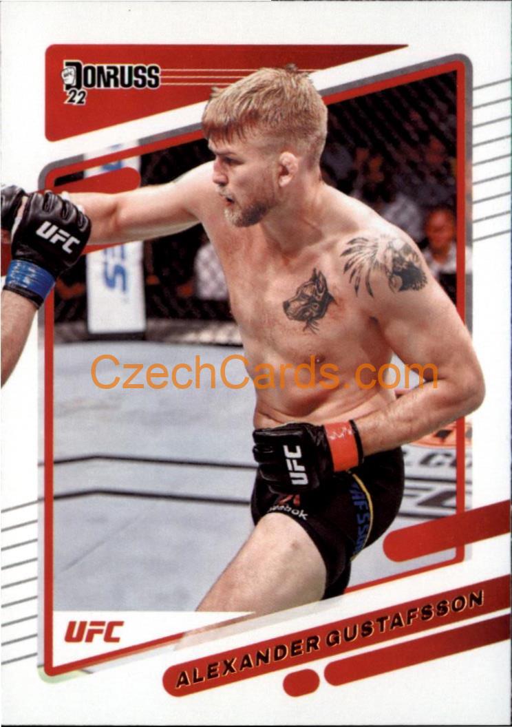 Alexander Gustafsson 2022 Donruss UFC #110