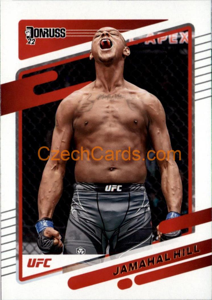 Jamahal Hill 2022 Donruss UFC #115