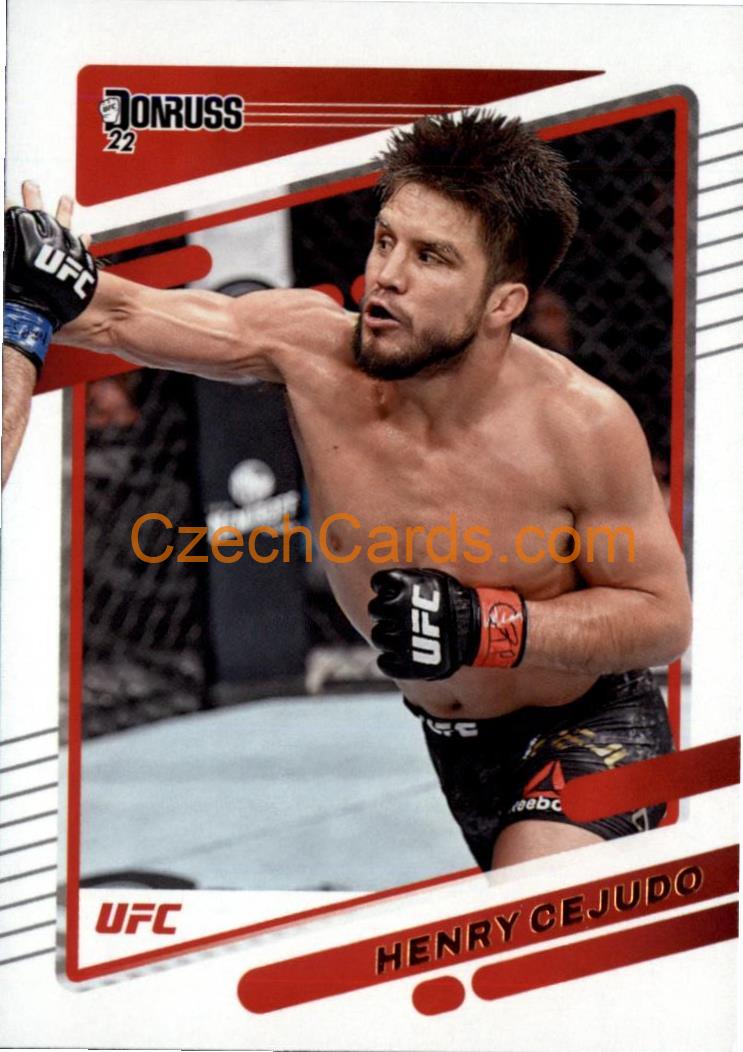 Henry Cejudo 2022 Donruss UFC #116