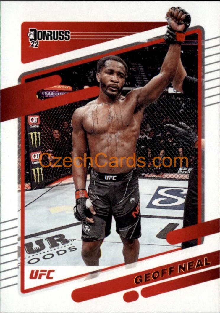 Geoff Neal 2022 Donruss UFC #118