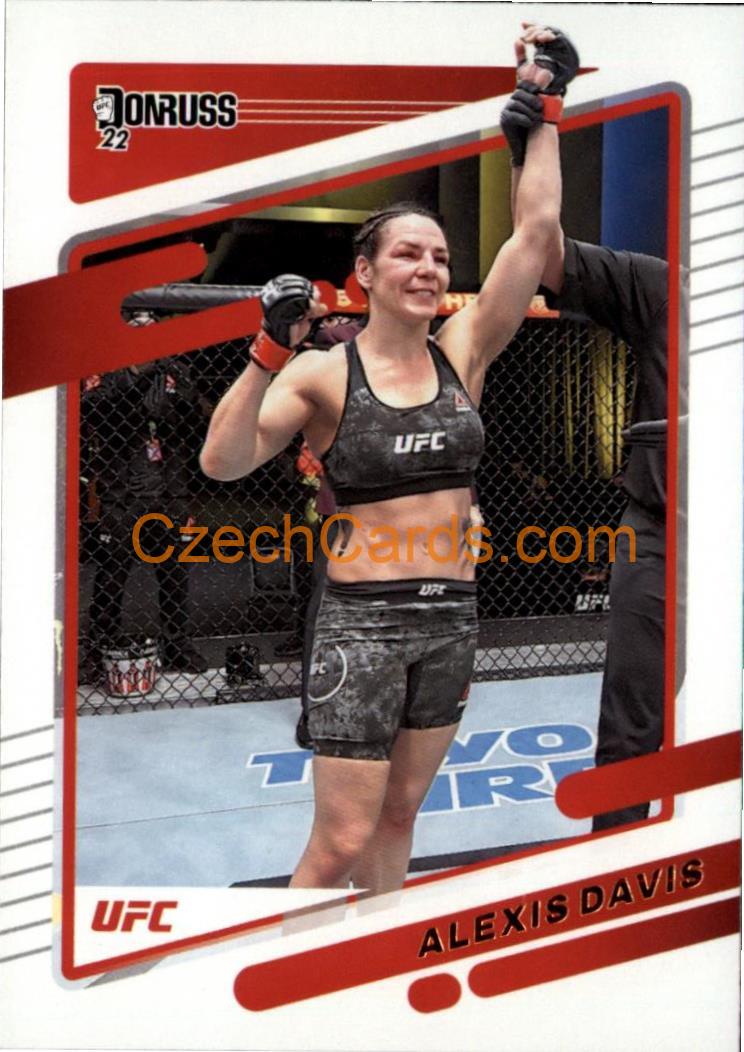 Alexis Davis 2022 Donruss UFC #124