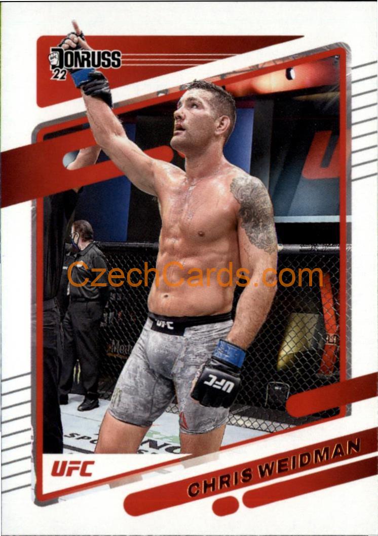 Chris Weidman 2022 Donruss UFC #128