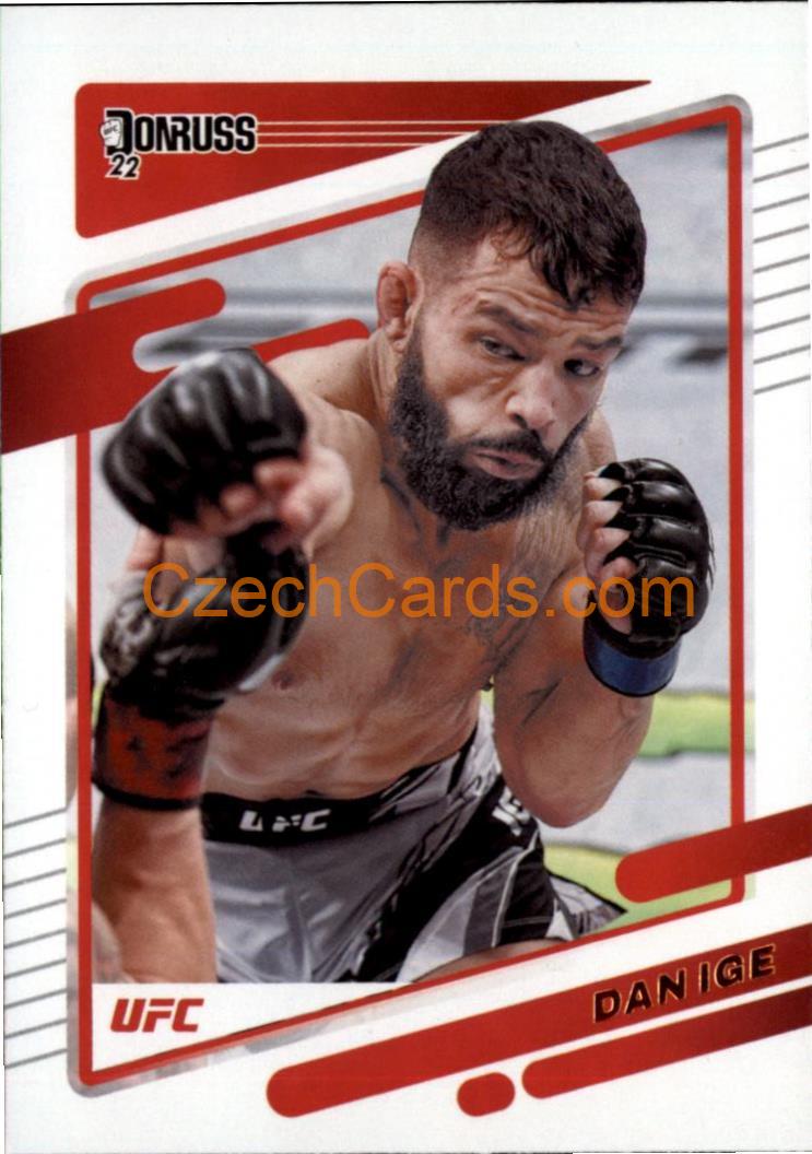Dan Ige 2022 Donruss UFC #139
