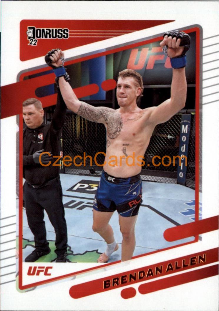 Brendan Allen 2022 Donruss UFC #140