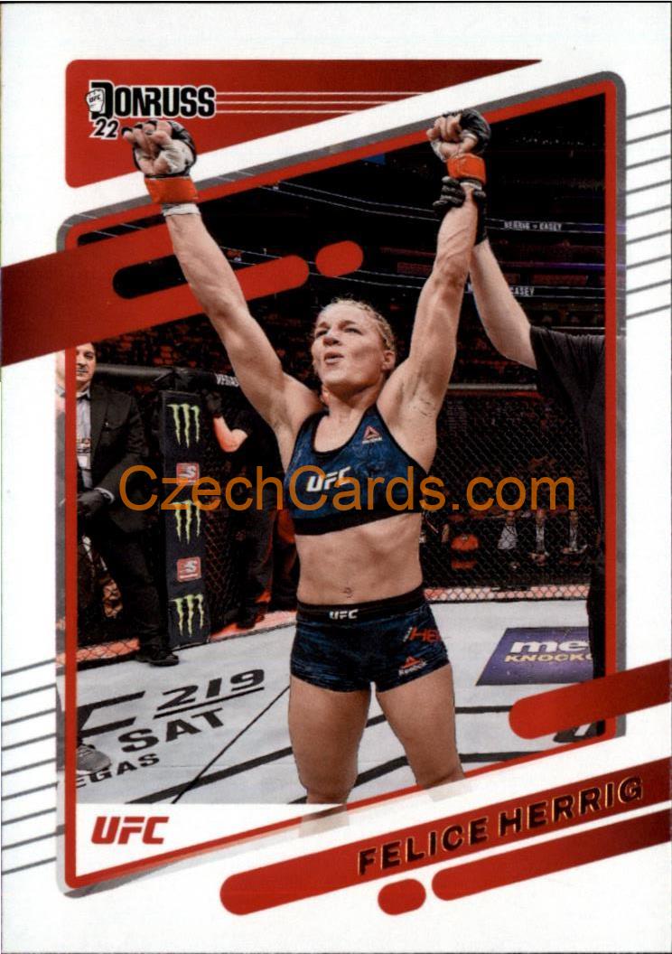 Felice Herrig 2022 Donruss UFC #143